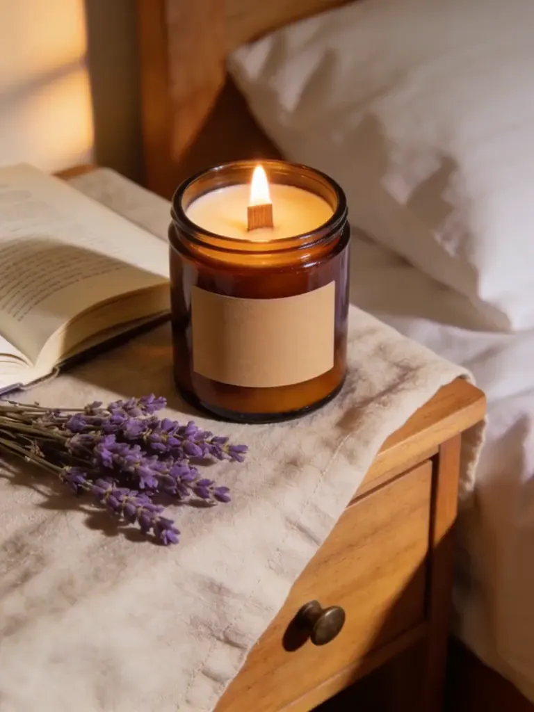 Motion ad: candle flame
