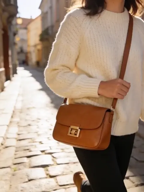 Video frame: Lifestyle video: bag in motion